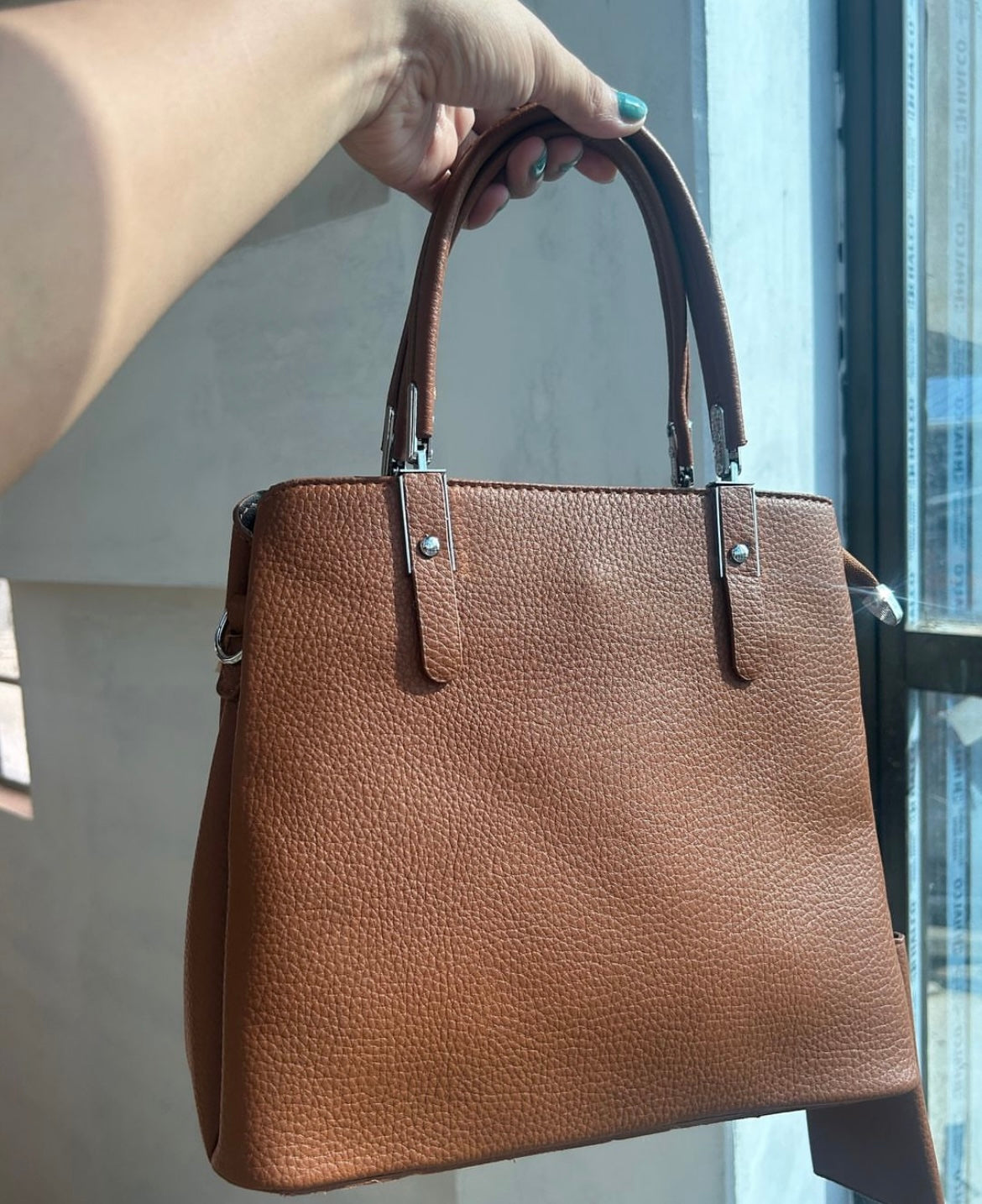 Hand Bag along Broad Sling