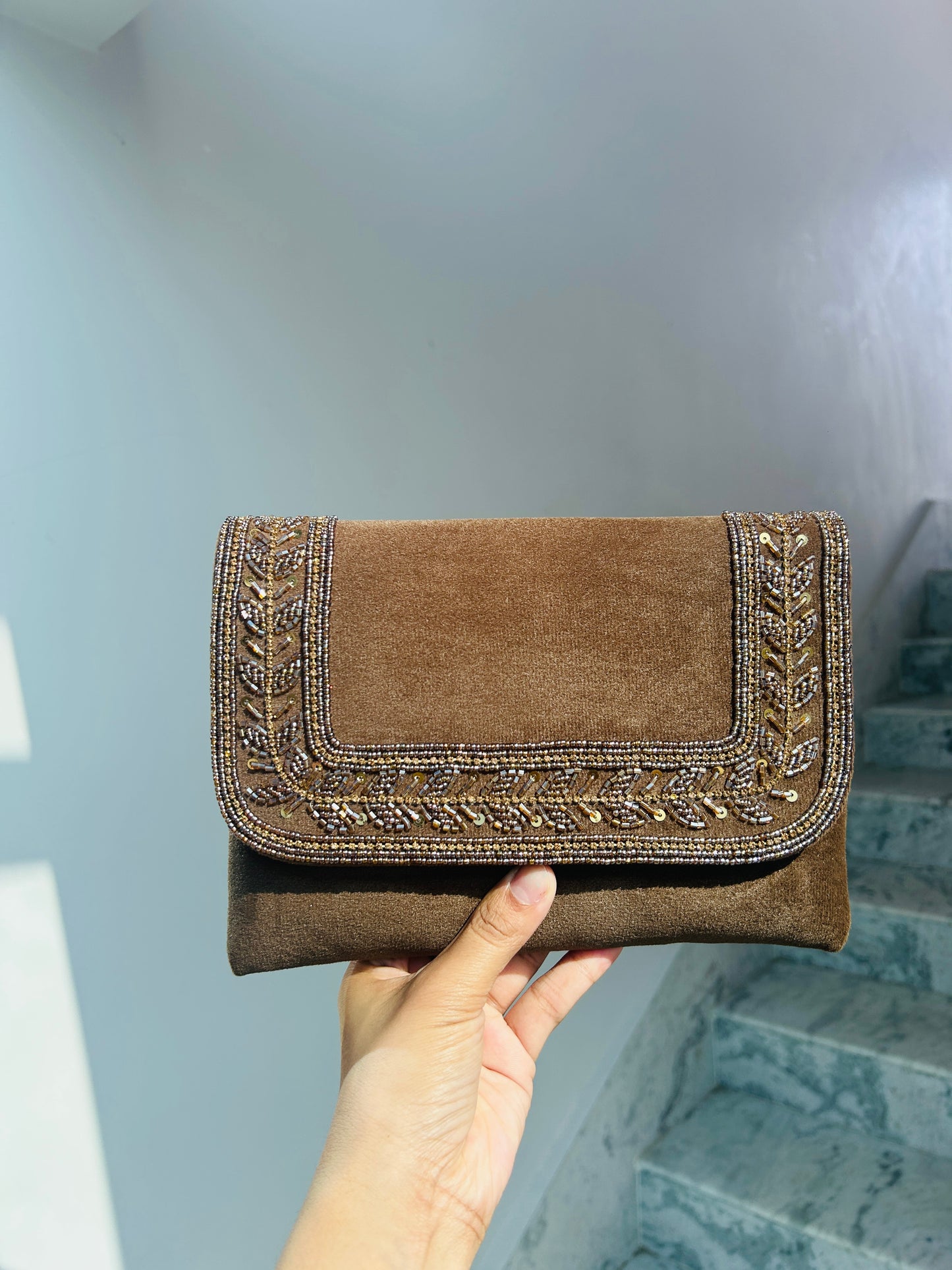 Velvet Hand Purse