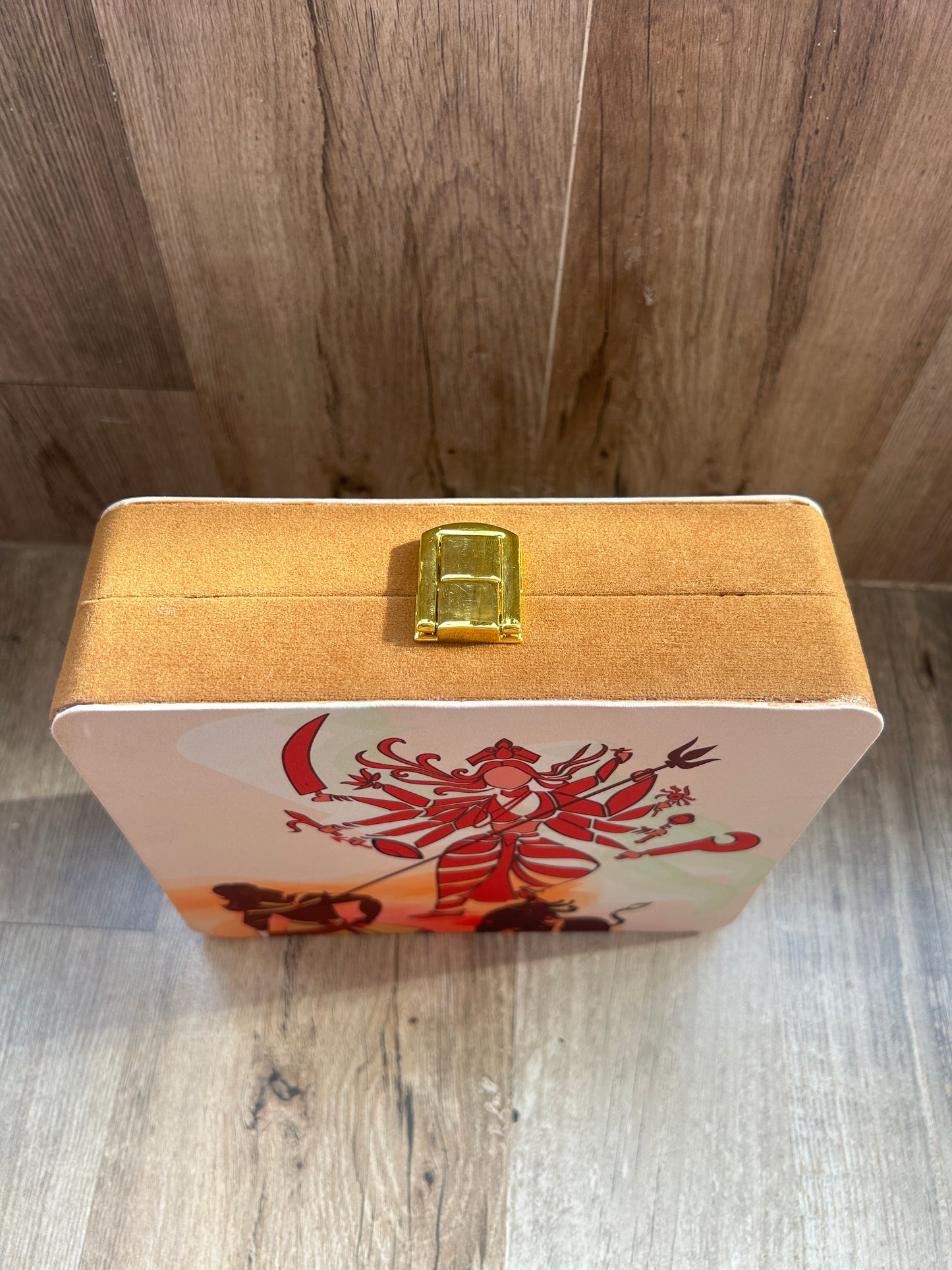 Velvet Hand Clutch