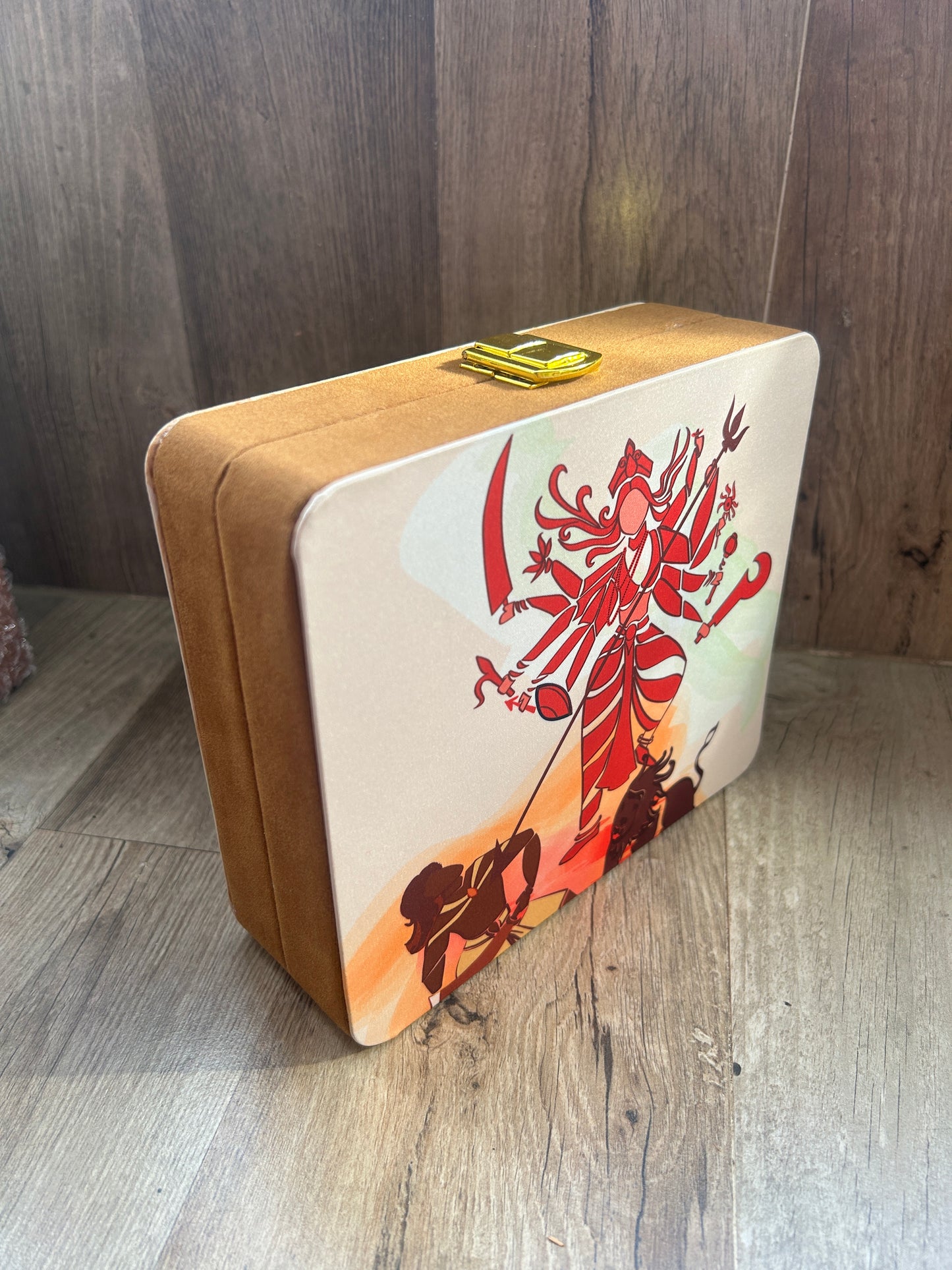 Velvet Hand Clutch