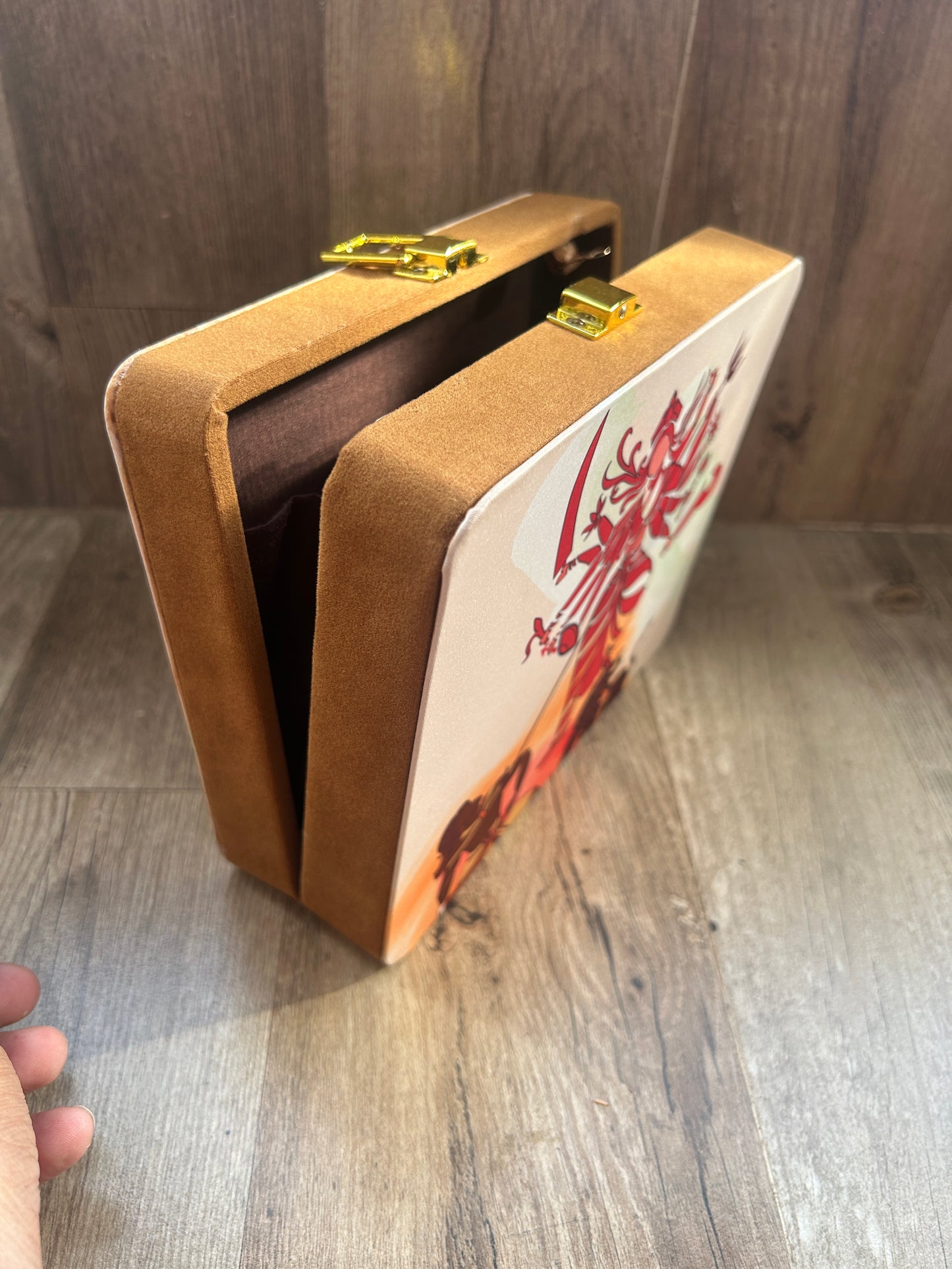 Velvet Hand Clutch