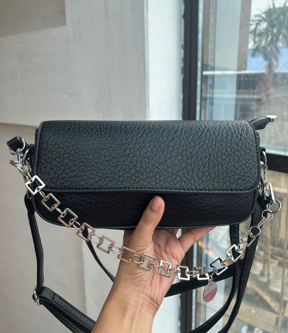 Rectangular Slim Shoulder Bag